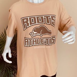 Vintage Roots Athletics Tan Coloured Top